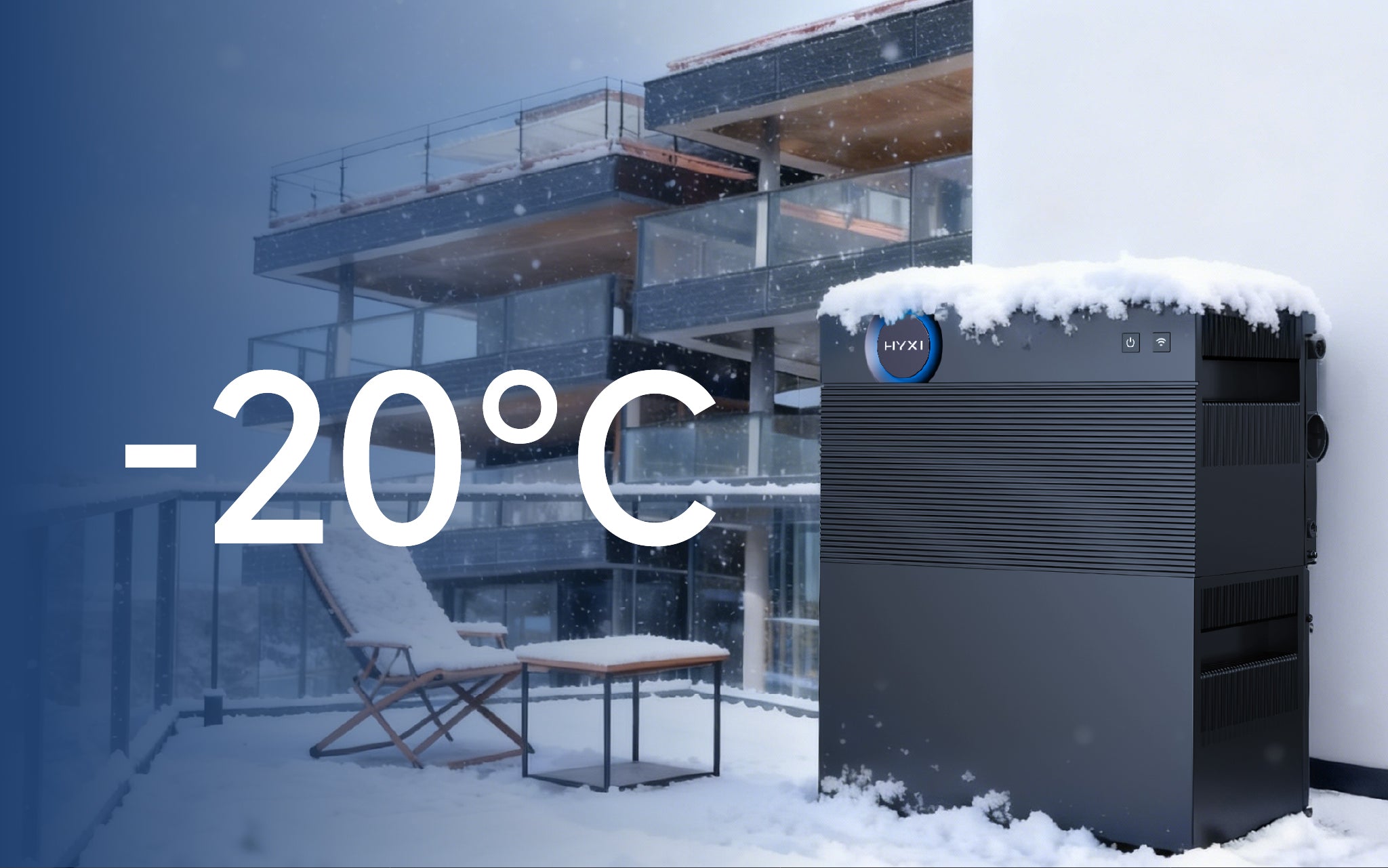 HYXi HALO Modulaire Thuisbatterij 3–18 kWh – AC Plug & Play Batterij (Incl. P1-meter)