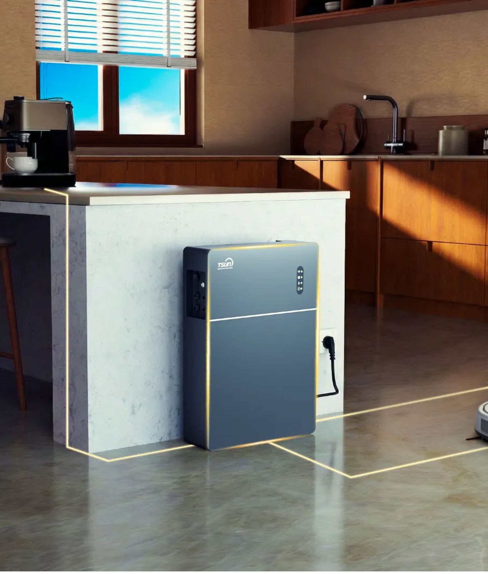 TSUN Plug & Play Thuisbatterij | 5 kWh | Solartrunk (Incl. P1-meter)